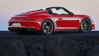 Porsche 911 992 Speedster Retusche