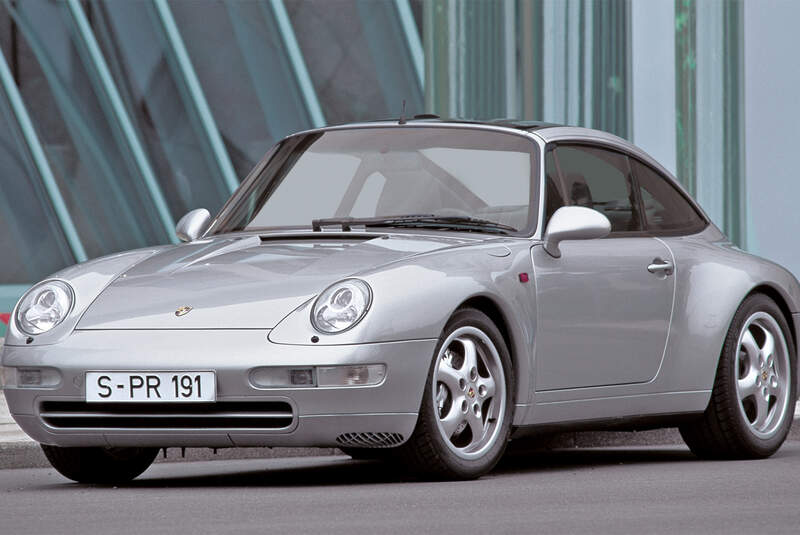 Porsche 911 993, Frontansicht