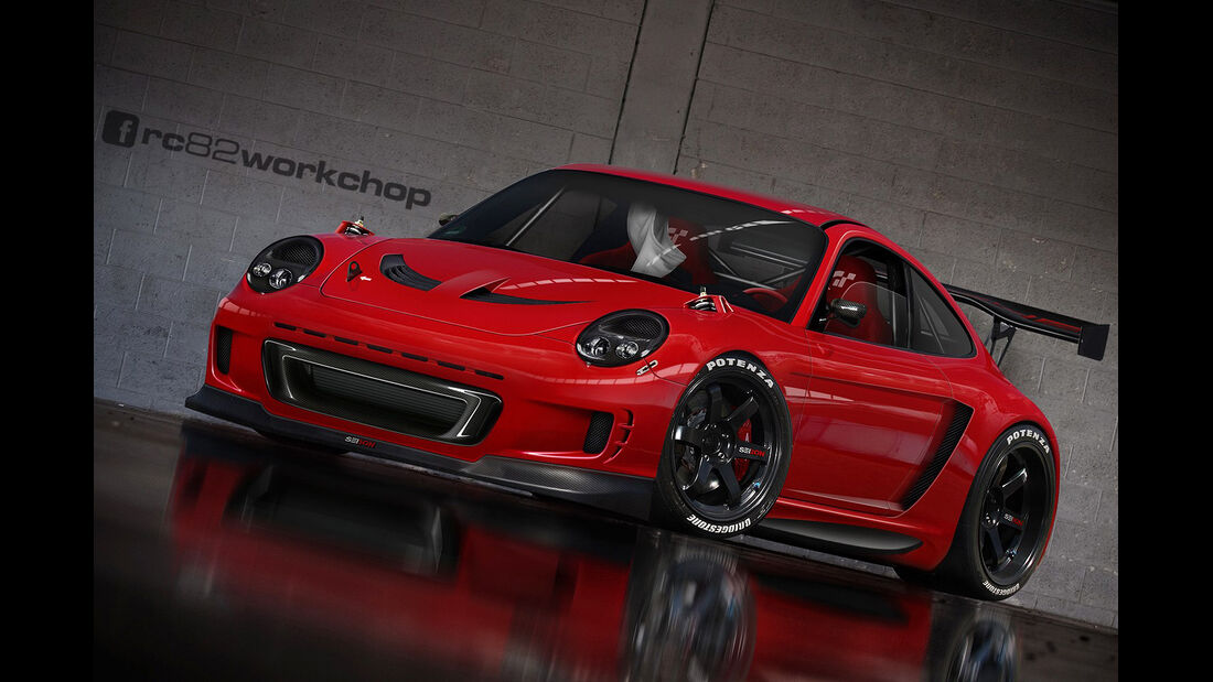 Porsche 911 (997) GT3 - Photoshop