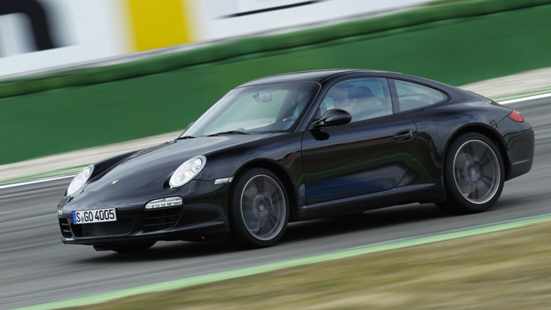 Porsche 911 Black Edition, Seitenansicht