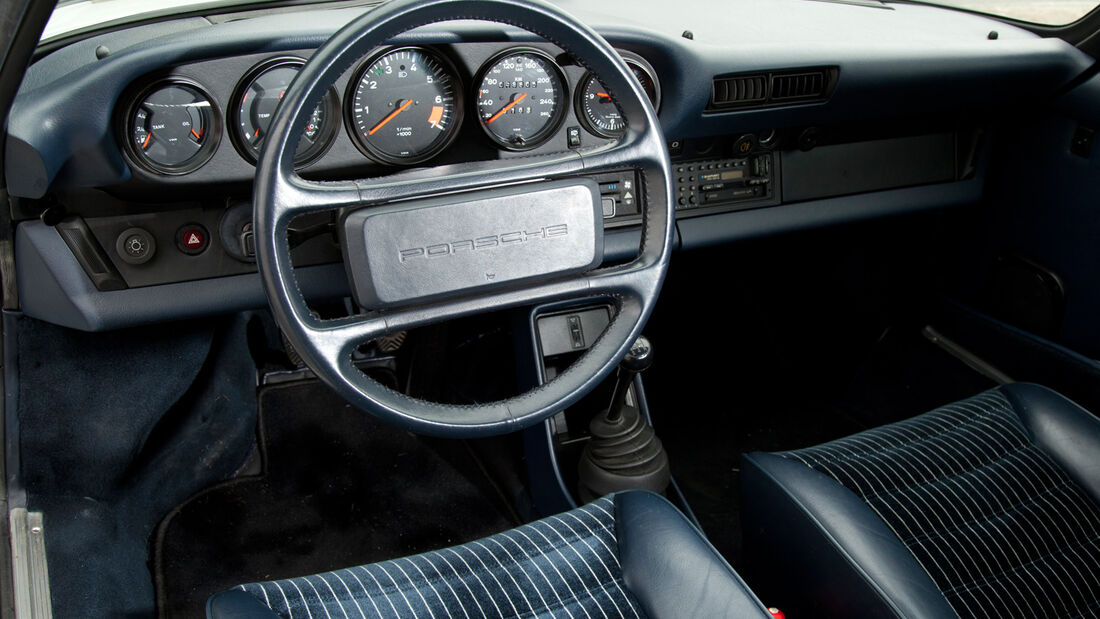 Porsche 911 Cabriolet, Cockpit, Lenkrad