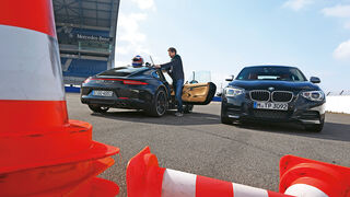 Porsche 911 Carrera 4, BMW M135i xDrive, 