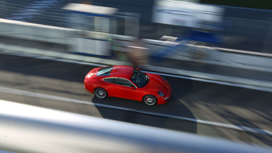 Porsche 911 Carrera 4S, Seitenansicht