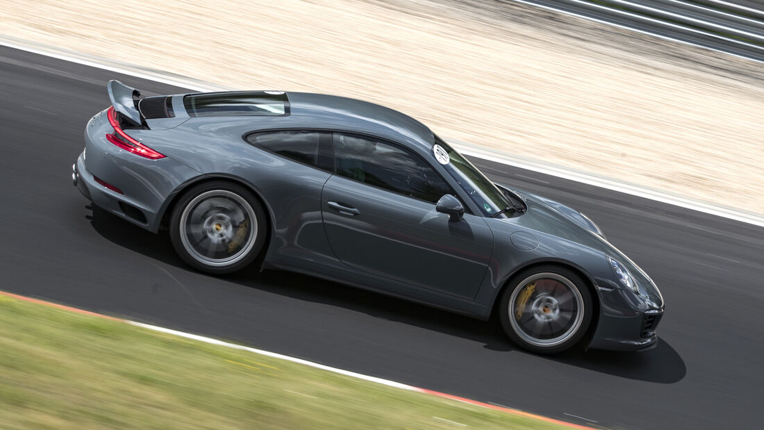 Porsche 911 Carrera 4S auf der Nordschleife