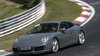 Porsche 911 Carrera 4S auf der Nordschleife