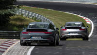 Porsche 911 Carrera 4S auf der Nordschleife
