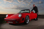 Porsche 911 Carrera Cabrio, Frontansicht, Walter Röhrl