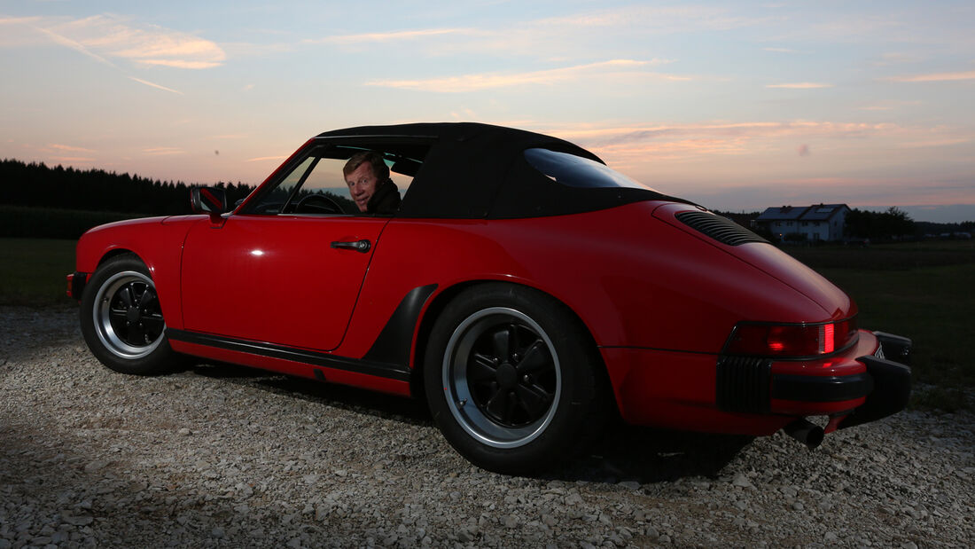 Porsche 911 Carrera Cabrio, Heckansicht