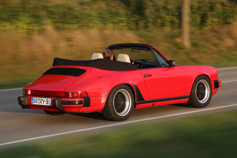 Porsche 911 Carrera Cabrio, Heckansicht