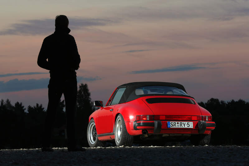 Porsche 911 Carrera Cabrio, Heckansicht