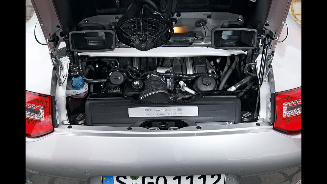 Porsche 911 Carrera Cabrio, Motor
