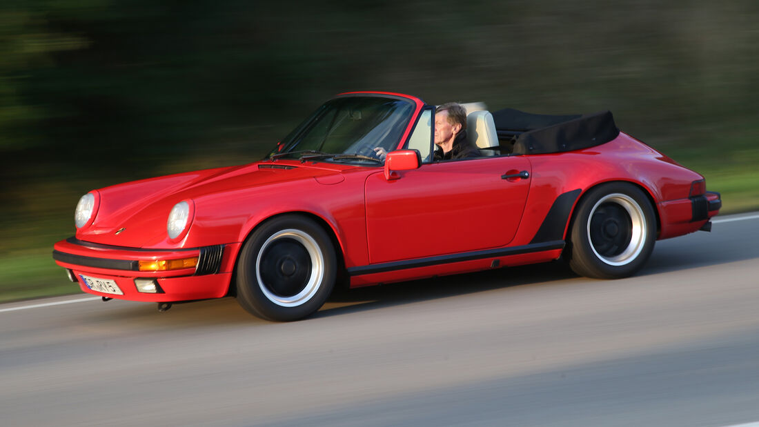 Porsche 911 Carrera Cabrio, Seitenansicht