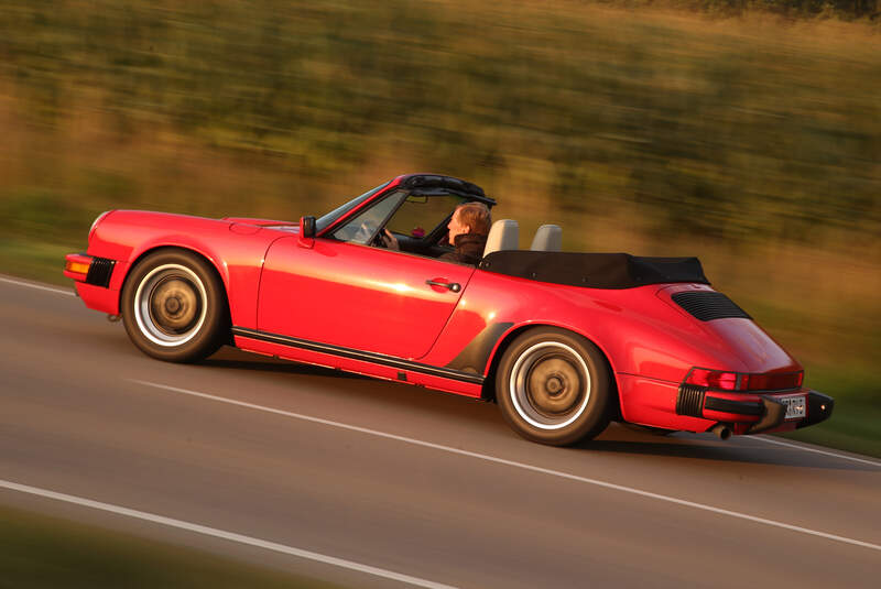 Porsche 911 Carrera Cabrio, Seitenansicht