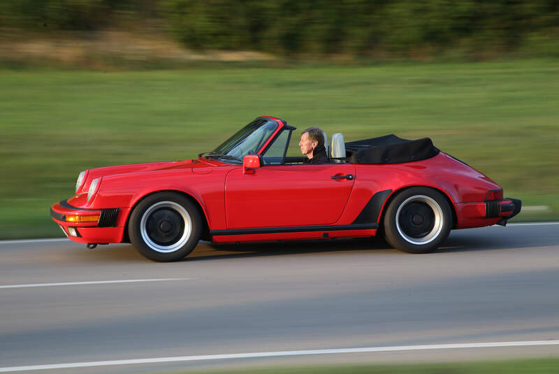 Porsche 911 Carrera Cabrio, Seitenansicht