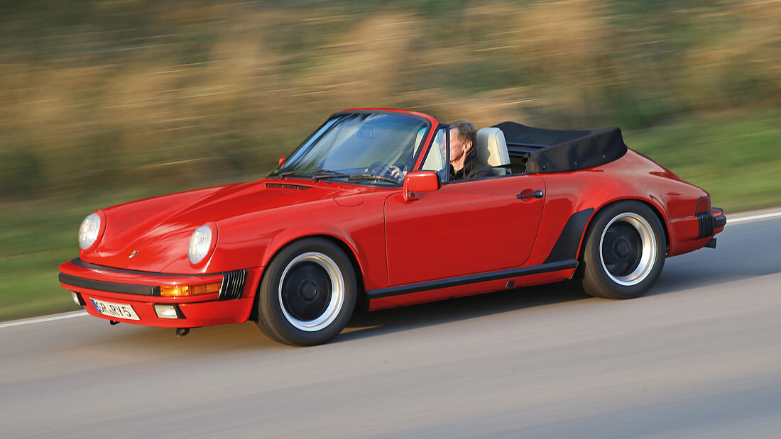 Porsche 911 Carrera Cabriolet, Seitenansicht