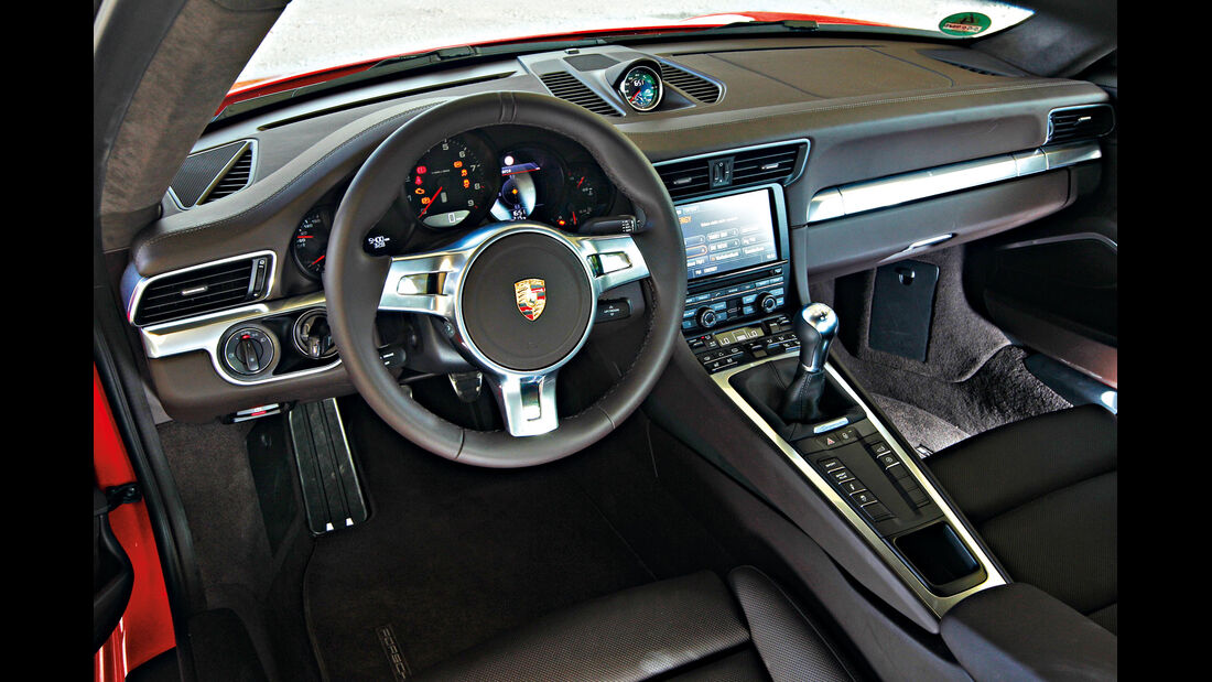 Porsche 911 Carrera, Cockpit, Lenkrad
