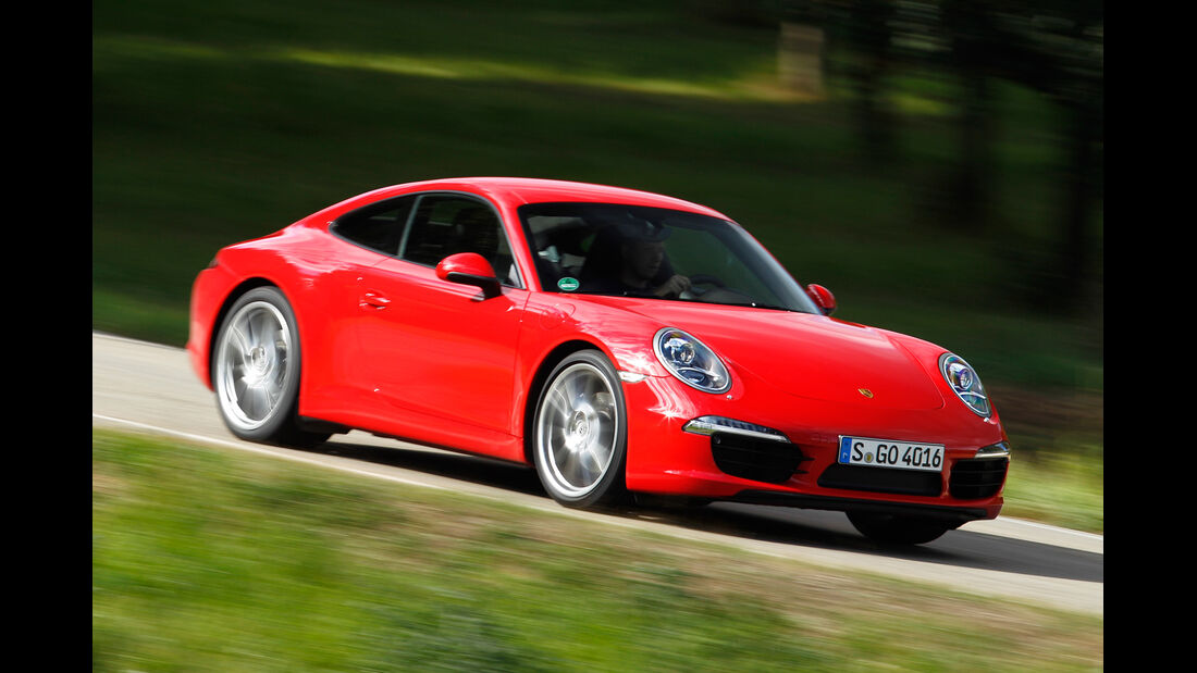 Porsche 911 Carrera, Frontansicht
