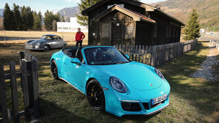 Porsche 911 Carrera GTS Cabrio, Frontansicht