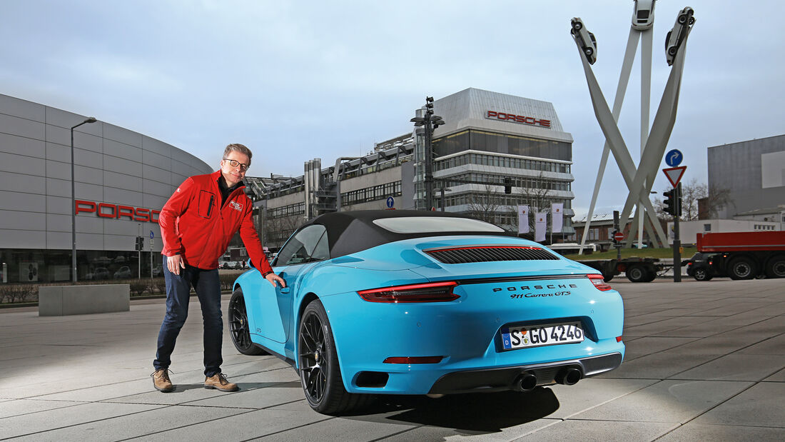 Porsche 911 Carrera GTS Cabrio, Heckansicht