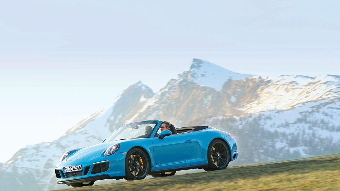 Porsche 911 Carrera GTS Cabrio, Seitenansicht