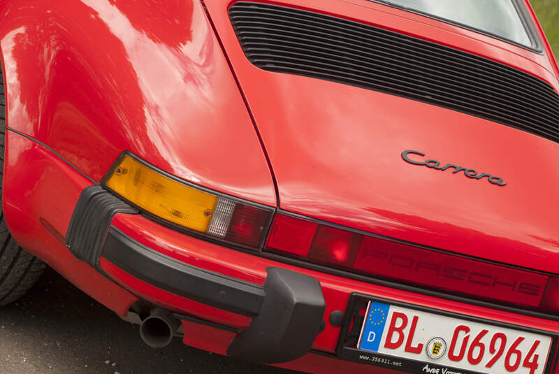 Porsche 911 Carrera, Heck