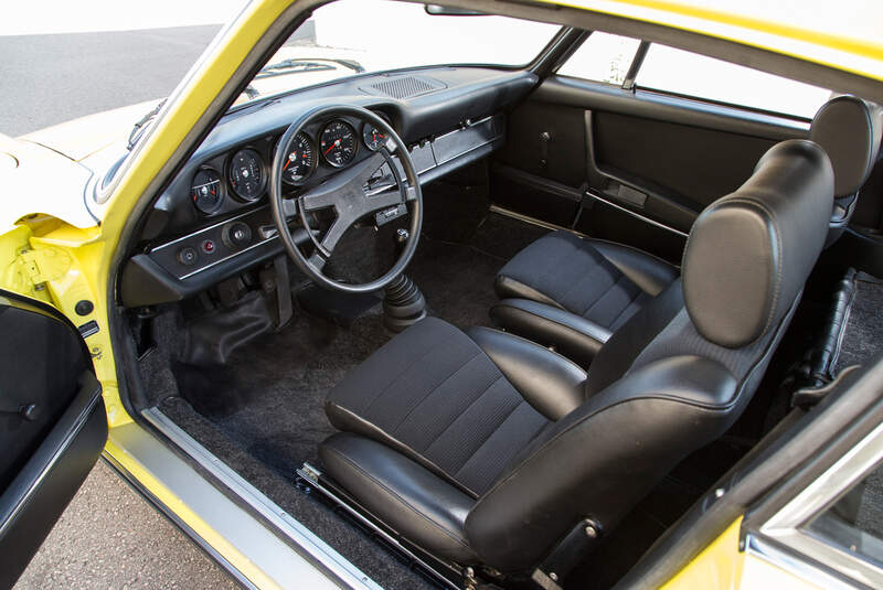 Porsche 911 Carrera RS 2.7, Cockpit, Fahrersitz