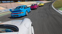 Porsche 911 Carrera RS 2.7, Porsche 964, Porsche 993, Porsche 997 (4.0), Heckansicht