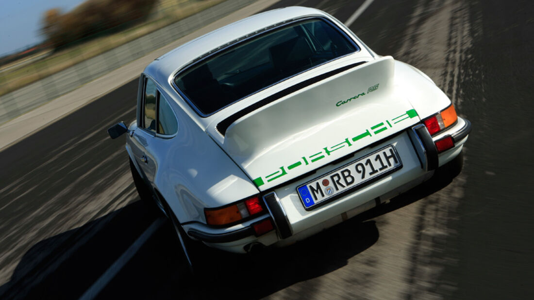 Porsche 911 Carrera RS, Seitenansicht