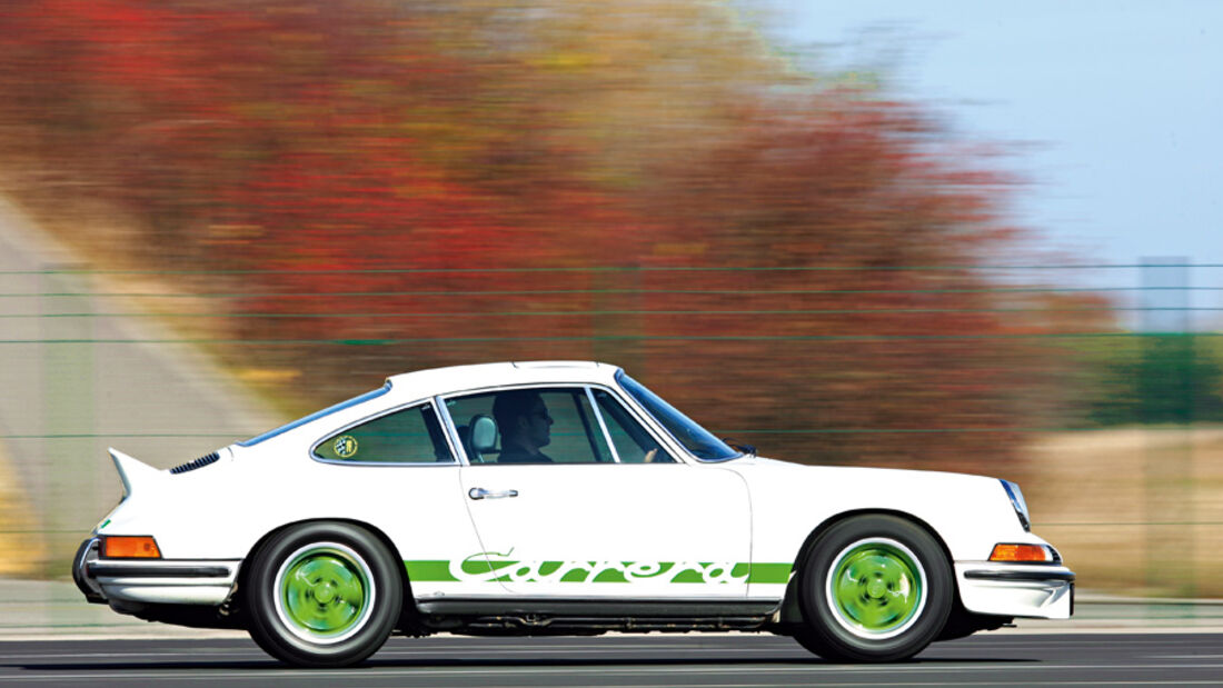 Porsche 911 Carrera RS, Seitenansicht