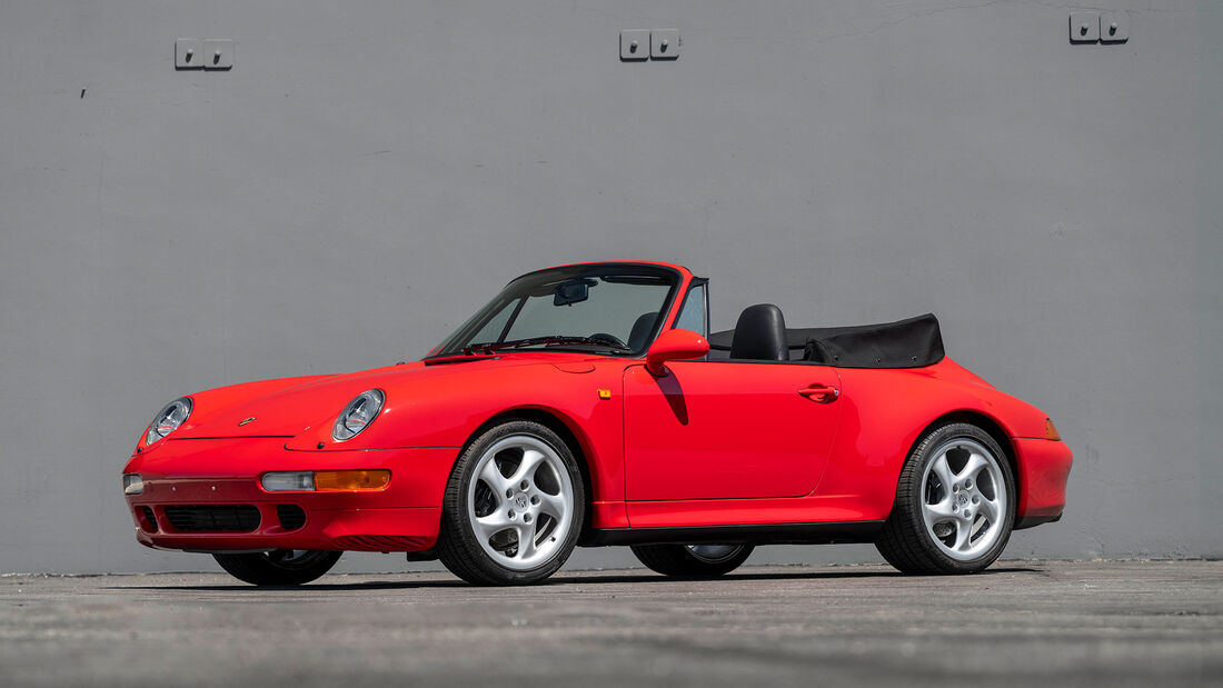 Porsche 911 Carrera S Cabrio (993) 1998 Indischrot Guards Red