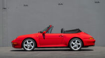 Porsche 911 Carrera S Cabrio (993) 1998 Indischrot Guards Red