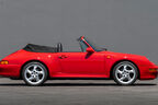 Porsche 911 Carrera S Cabrio (993) 1998 Indischrot Guards Red