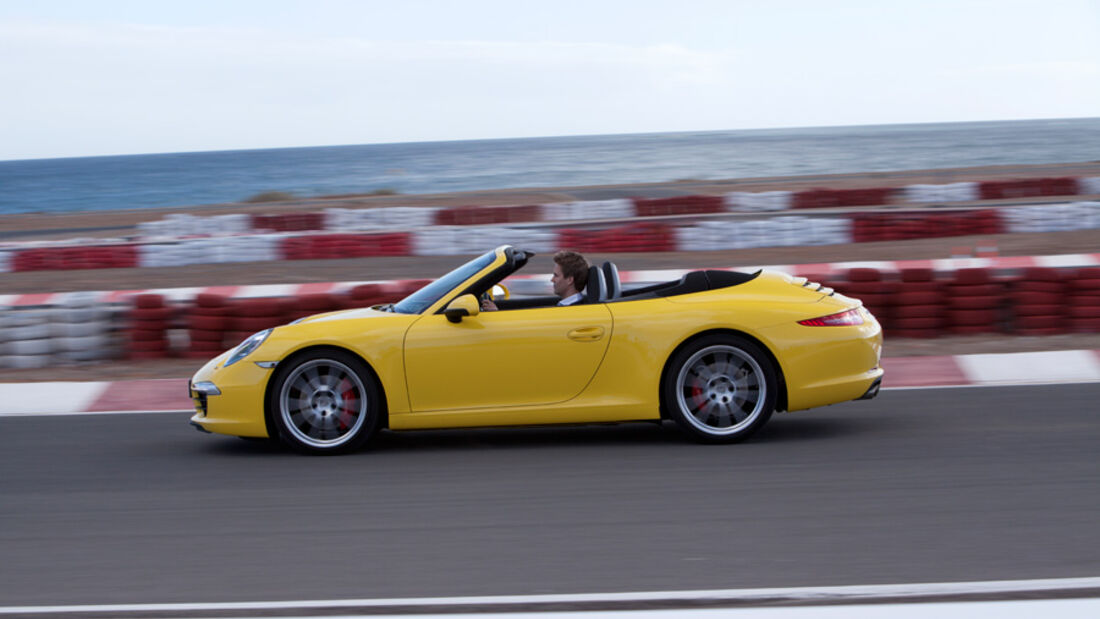 Porsche 911 Carrera S Cabriolet, Seitenansicht