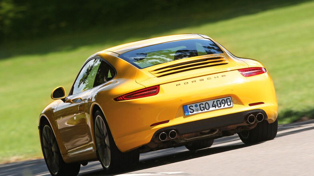 Porsche 911 Carrera S, Heckansicht