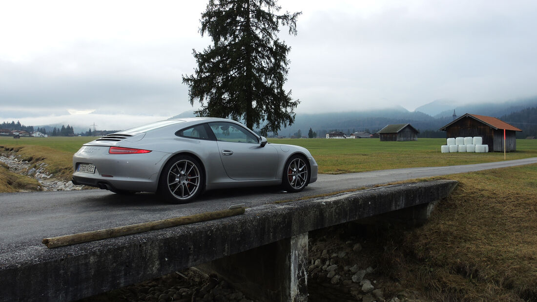 Porsche 911 Carrera S, Seitenansicht