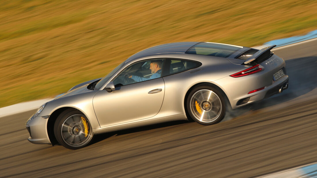 Porsche 911 Carrera S, Seitenansicht