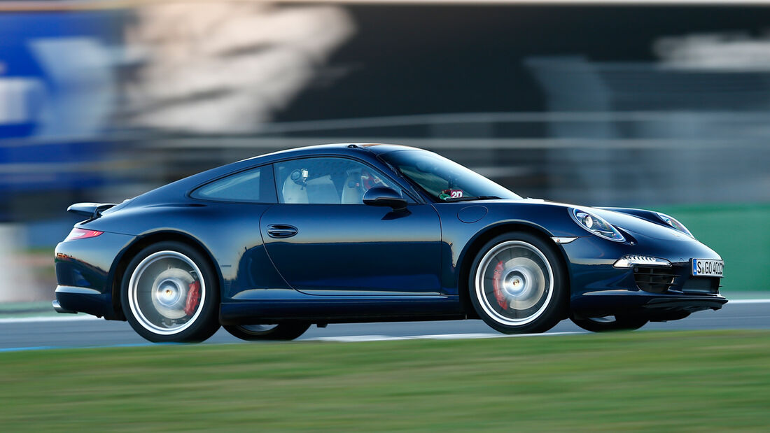 Porsche 911 Carrera S, Seitenansicht