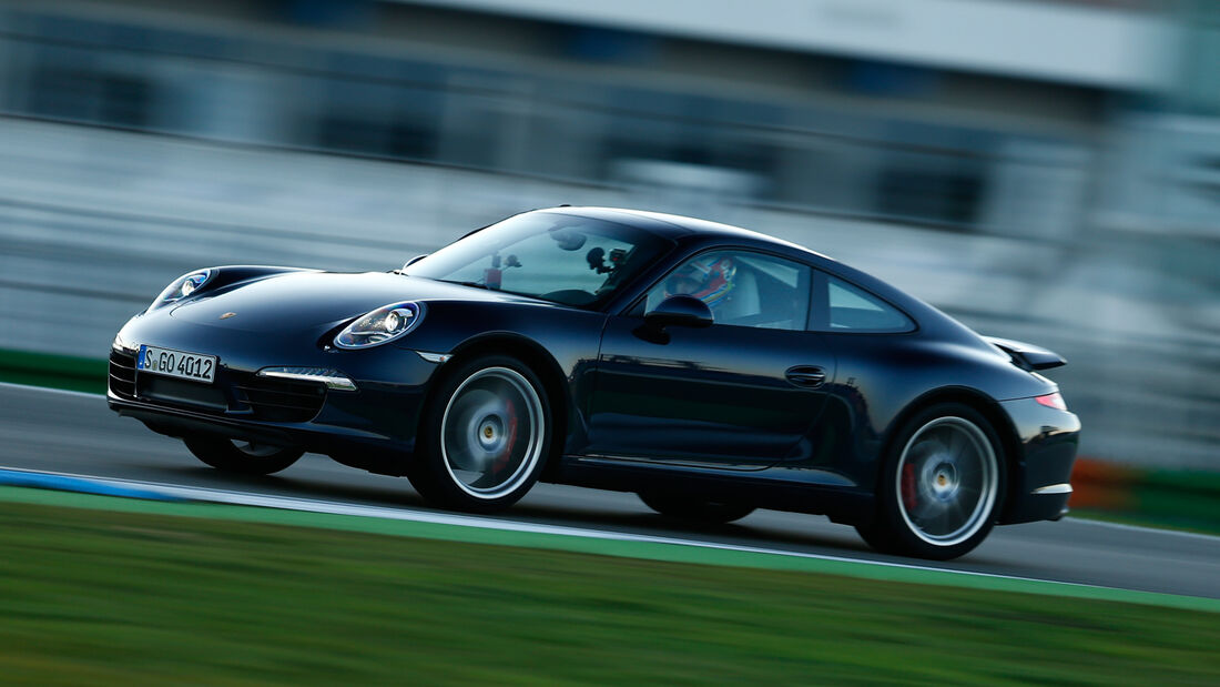 Porsche 911 Carrera S, Seitenansicht