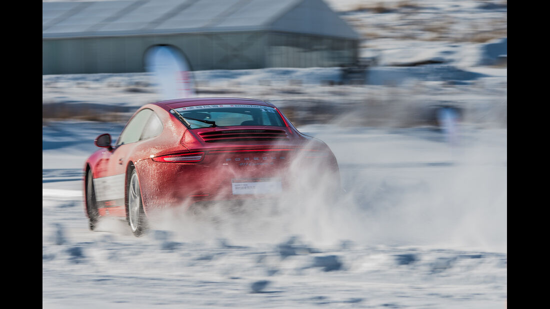 Porsche 911 Carrera, Snow Force, Impresionen