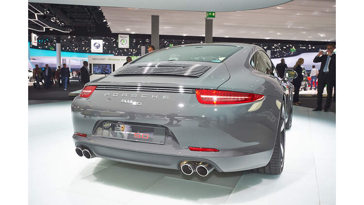 Porsche 911 Carrera S 50 Jahr Jubilaumsmodell Limitierte Edition Zur Iaa 13 Auto Motor Und Sport