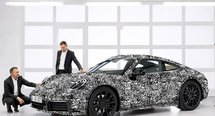 Porsche 911 Erlkönig Werk