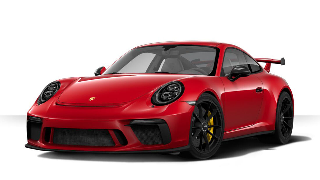 Porsche 911 GT3 991.2 Facelift, Konfigurator