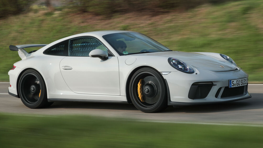 Porsche 911 GT3 991.2 - Saugmotor - Sechszylinder-Boxermotor - Handschaltgetriebe