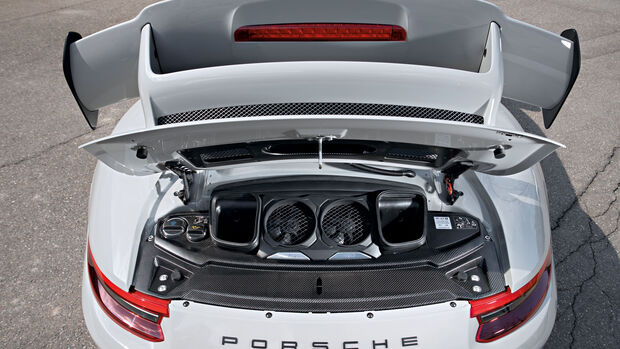 Porsche 911 GT3 991.2 - Saugmotor - Sechszylinder-Boxermotor - Handschaltgetriebe