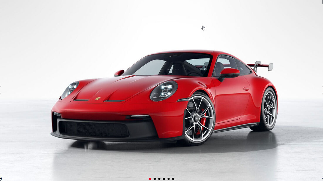 Porsche 911 GT3 992 (2021) Configurator