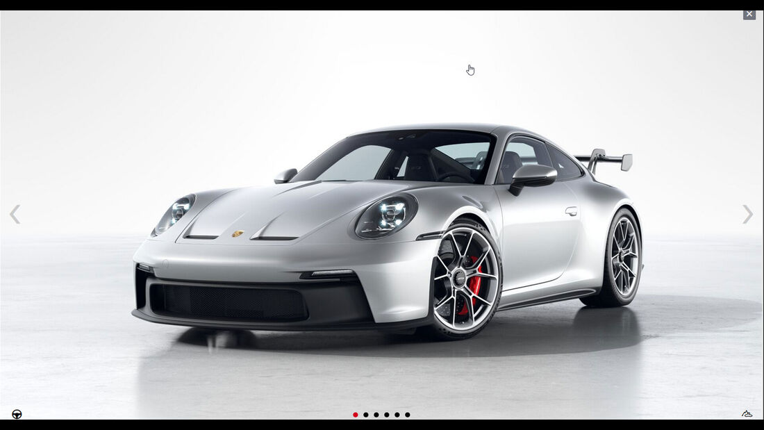 Porsche 911 GT3 992 (2021) Configurator