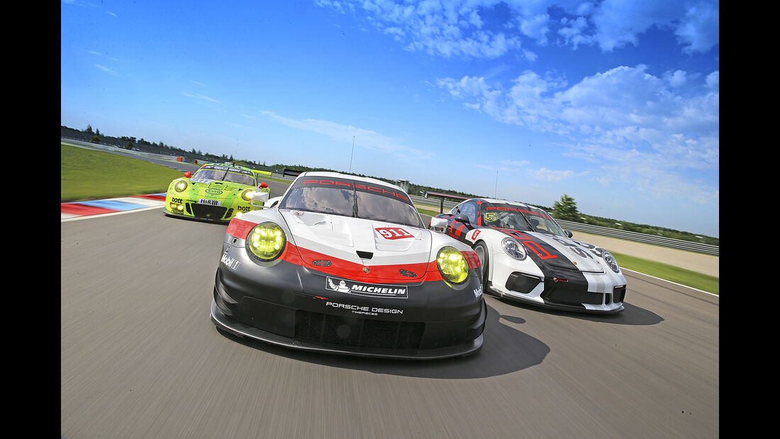 Porsche 911 GT3 Cup, Porsche 911 GT3 R, Porsche 911 RSR, Exterieur