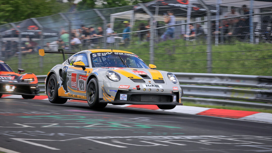 Porsche 911 GT3 Cup - Startnummer #123 - Black Falcon - Klasse Cup2 - 24h-Rennen Nürburgring 2022 - Nordschleife 