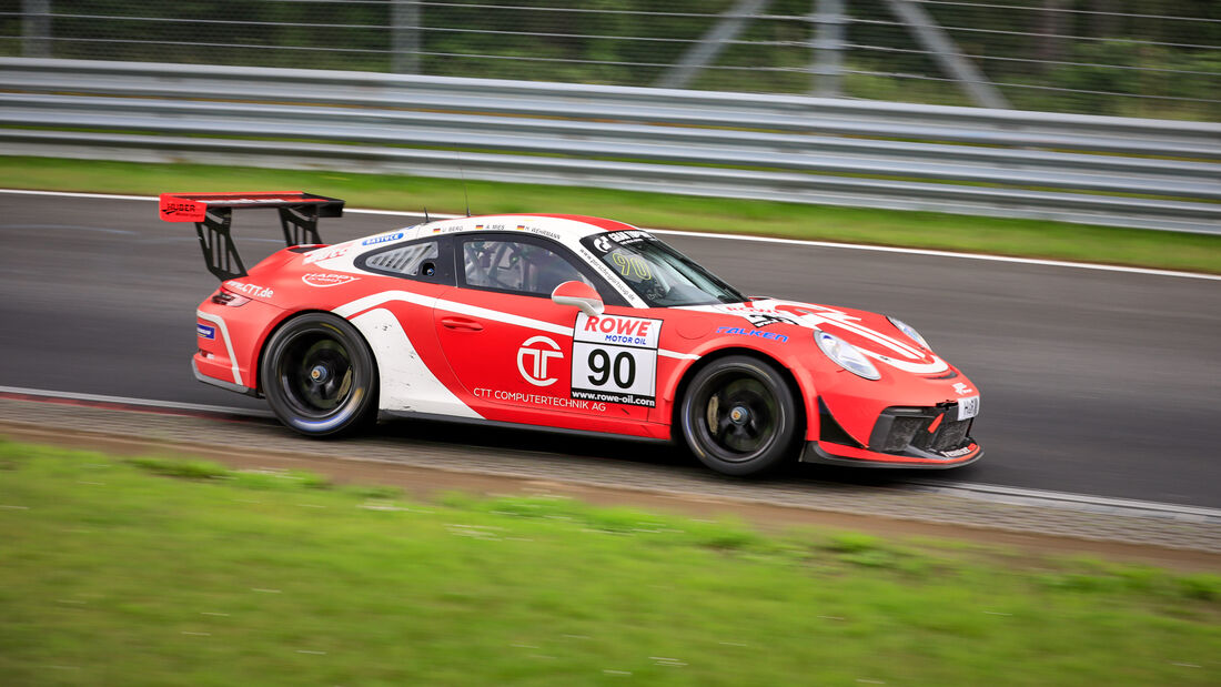 Porsche 911 GT3 Cup - Startnummer #90 - B Huber Motorsport - SP7 - NLS 2021 - Langstreckenmeisterschaft - Nürburgring - Nordschleife 