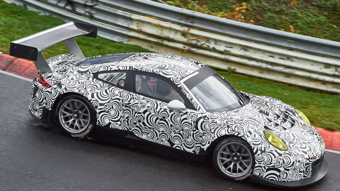 Porsche 911 GT3 - Erlkönig - Testfahrten Nürburgring Nordschleife 11/2014